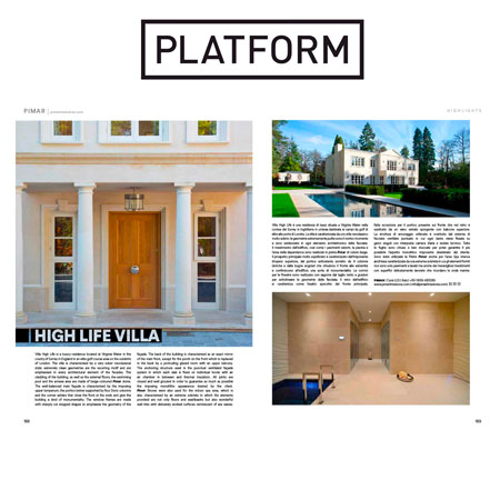 Platform ad High Life villa